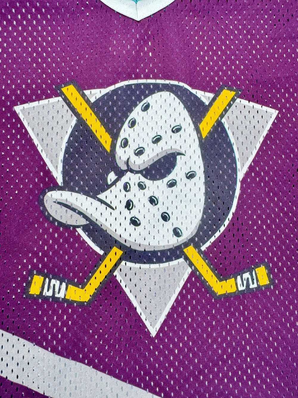 Ccm × Movie × Vintage Mighty Ducks CCM Vintage 90… - image 8