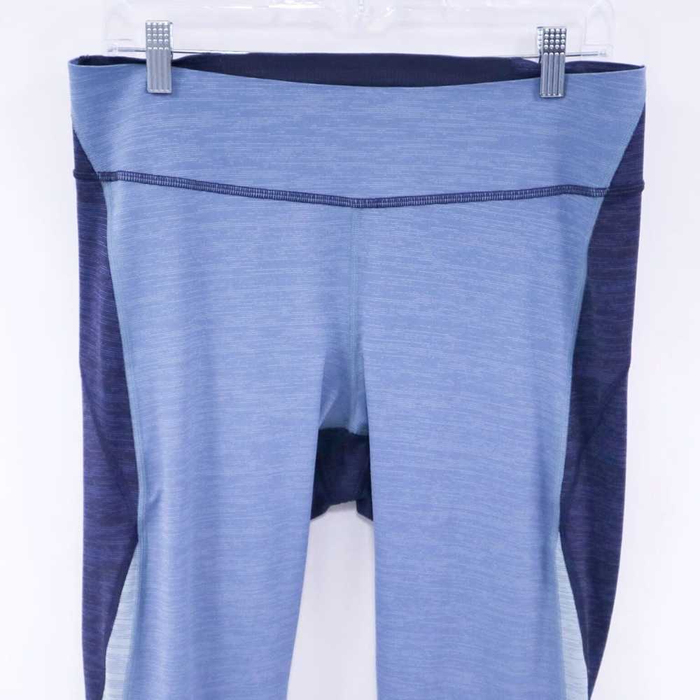 Outdoor Voices Cropped Color Block Blue TechSweat… - image 2