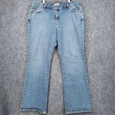 Levi's High Rise Stretch Boot Cut Blue Denim Ligh… - image 1