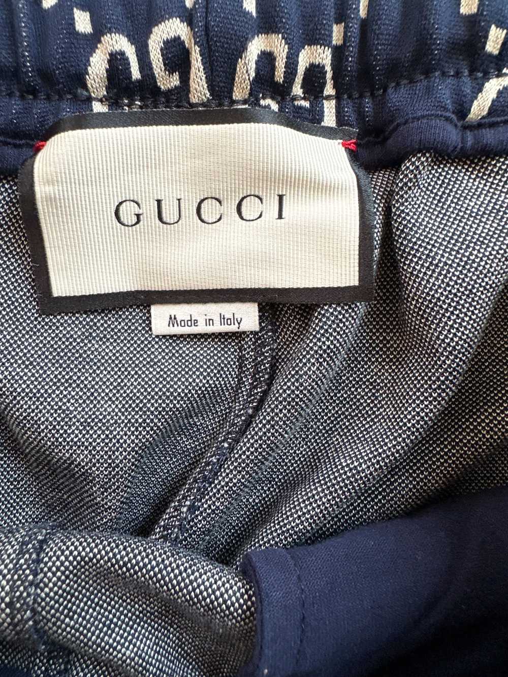 Gucci Gucci Blue & White GG Monogram Trackpant - image 3