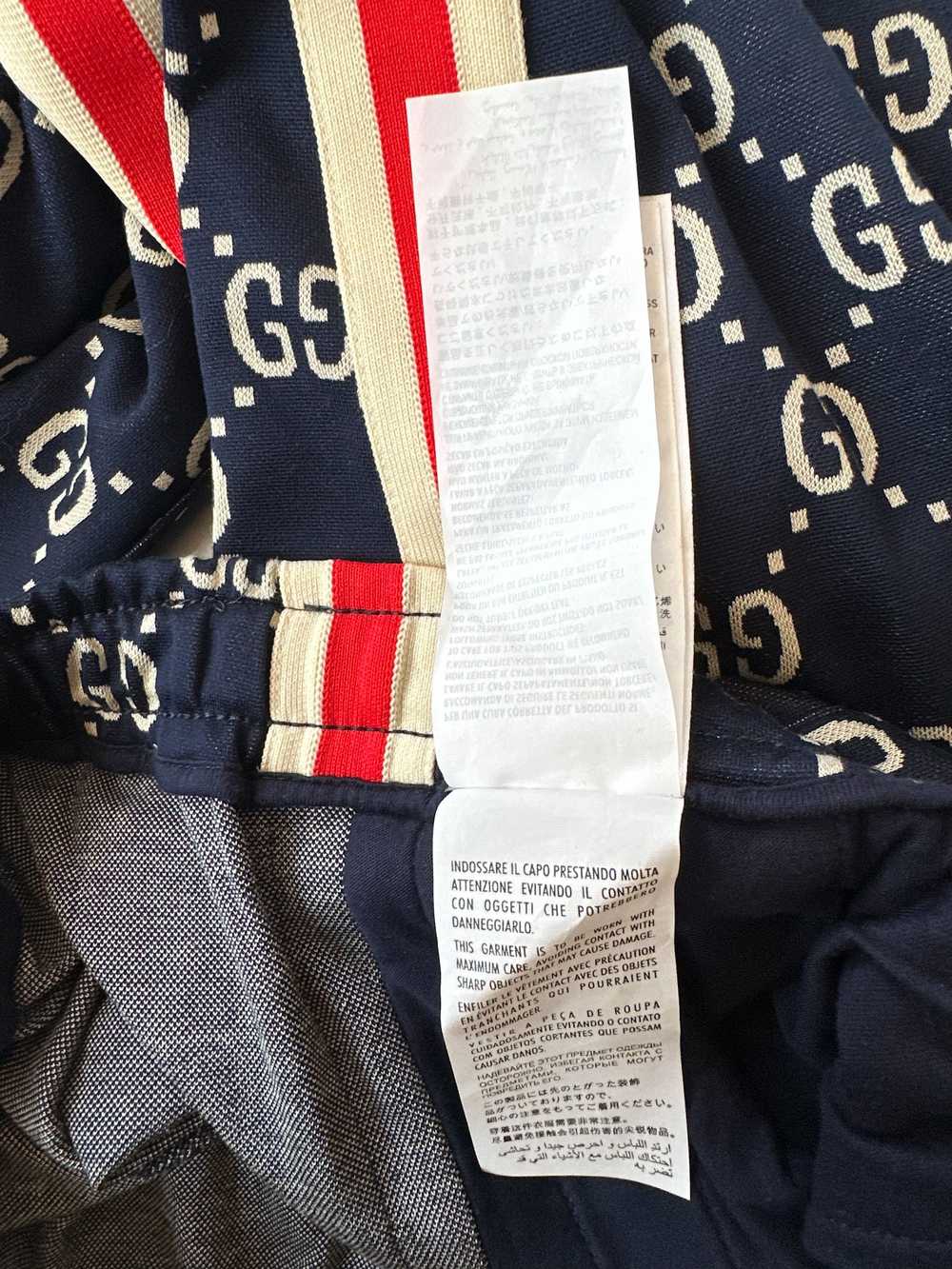 Gucci Gucci Blue & White GG Monogram Trackpant - image 7