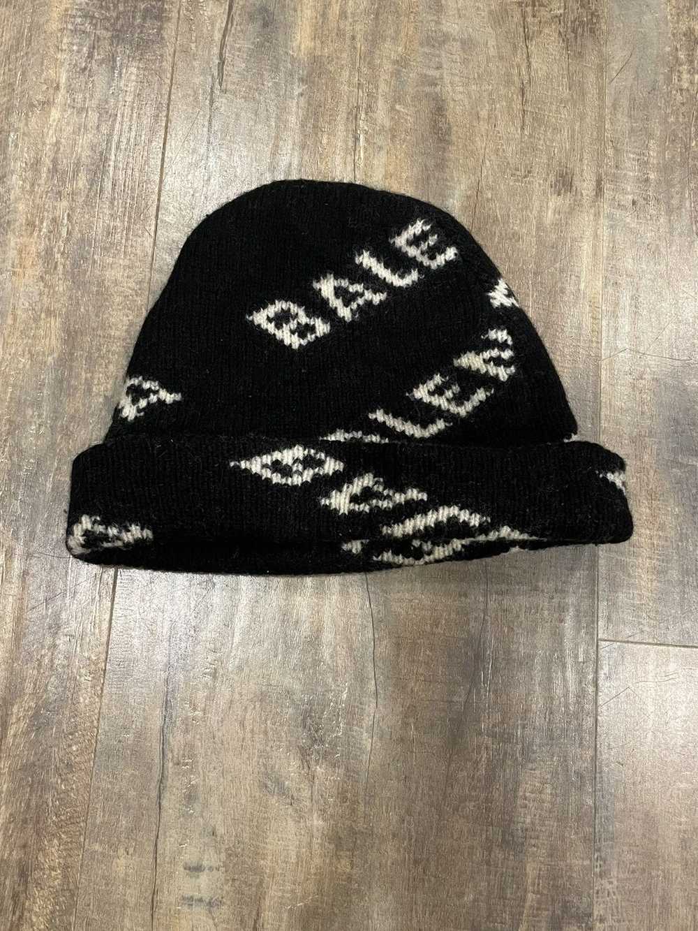 Balenciaga RARE Balenciaga All Over Logo Wool Bea… - image 2