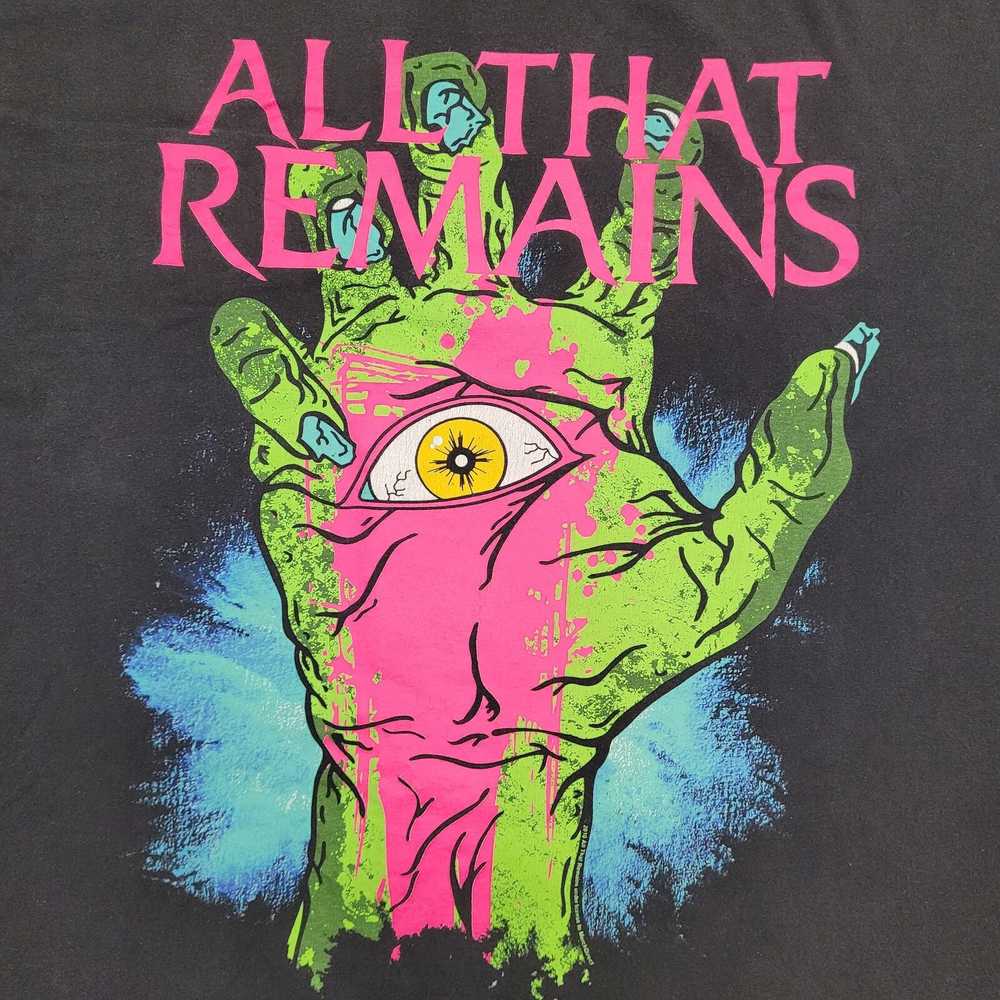 All That Remains Zombie Hand Shirt LXL 23x27 All-… - image 7