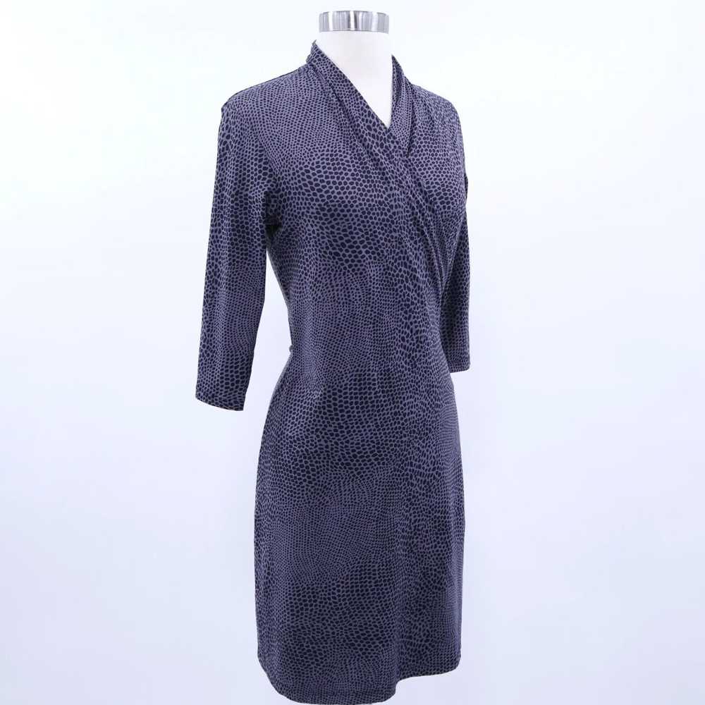 Vintage Luxurious Panama Faux Wrap Style Dress in… - image 4