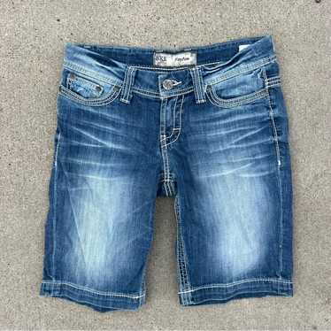 Bke Buckle BKE Payton Stretch Bermuda Jean Shorts 