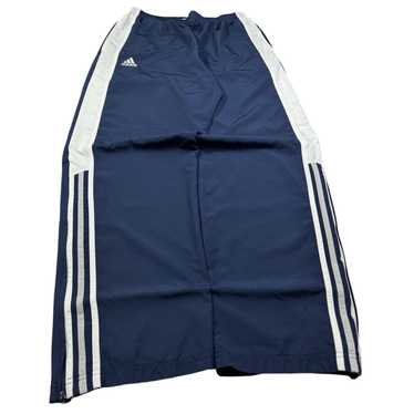 Adidas Baggy Adidas Large Y2K Track Pants Grunge … - image 1