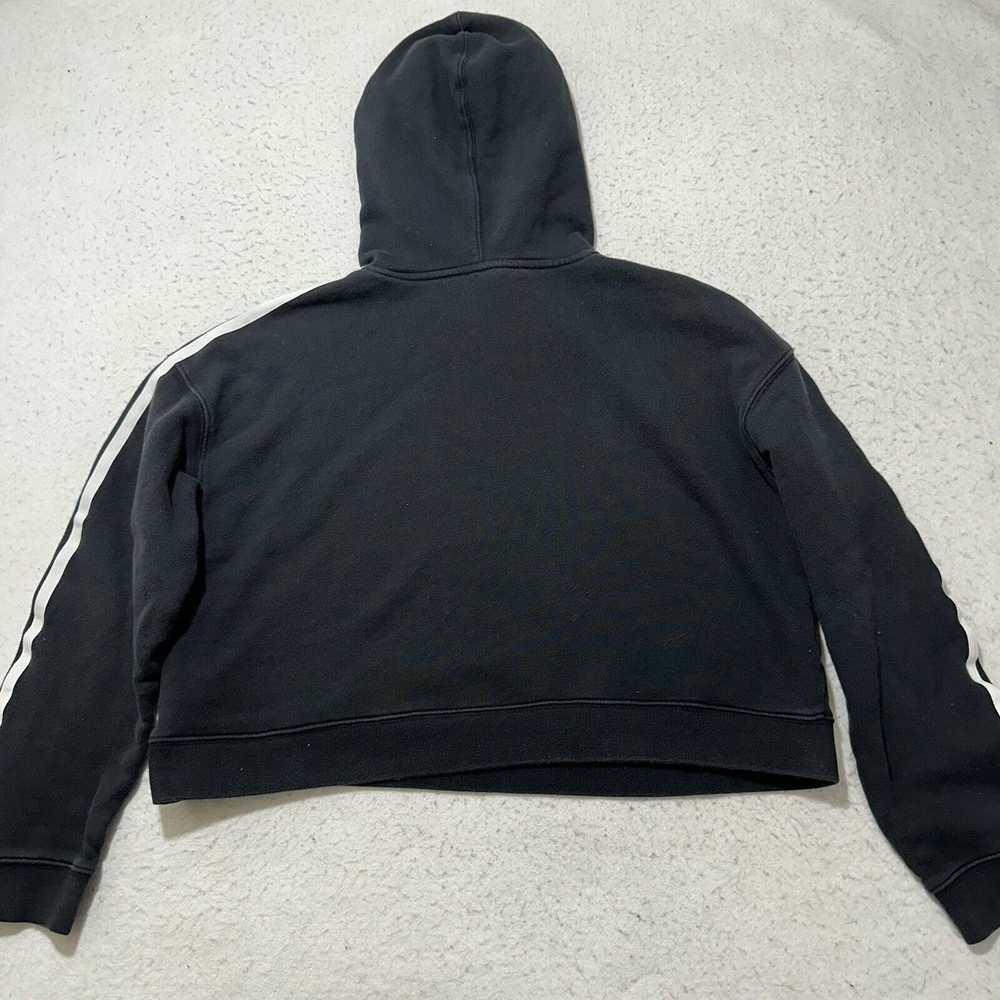 Adidas Adidas Originals Small Cropped Hoodie Blac… - image 10