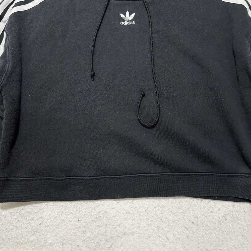 Adidas Adidas Originals Small Cropped Hoodie Blac… - image 7