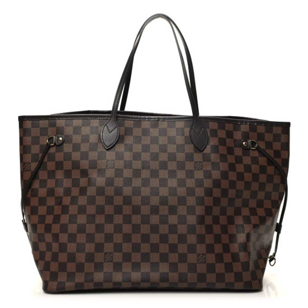 LOUIS VUITTON Damier Ebene Neo Neverfull GM - image 1