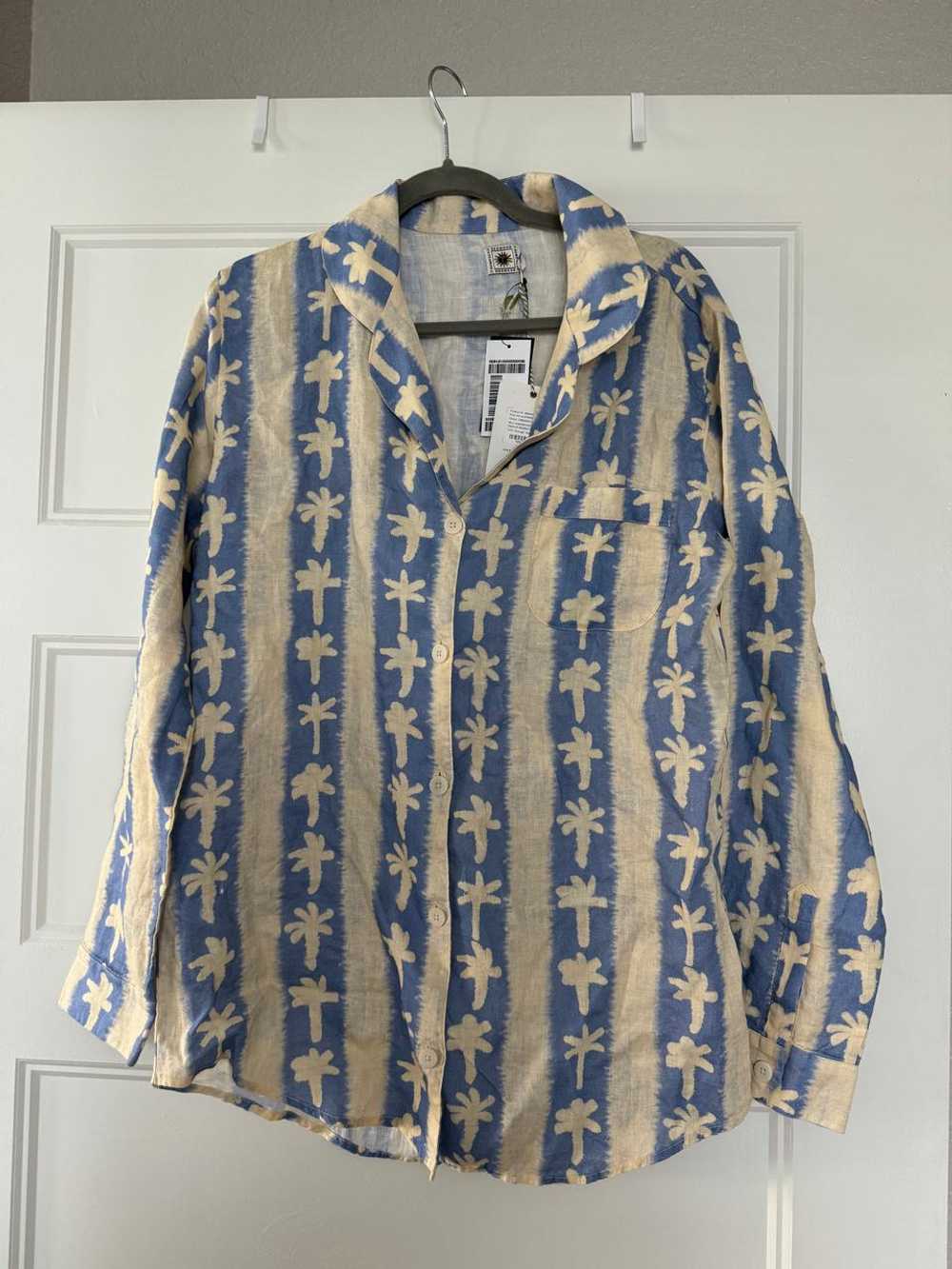 Desmond & Dempsey Linen pajama set (L) | Used,… - image 1