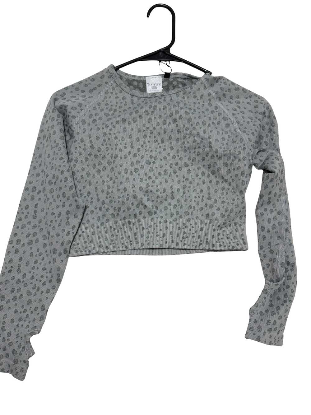 AYBL Evolve Speckle Seamless Long Sleeve Crop Top… - image 5