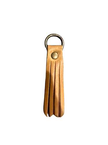 Portland Leather Tassel Keychain - image 1