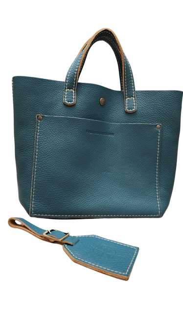 Portland Leather Mini Crossbody Tote