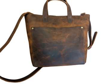 Portland Leather Mini Crossbody Tote from Mystery… - image 1