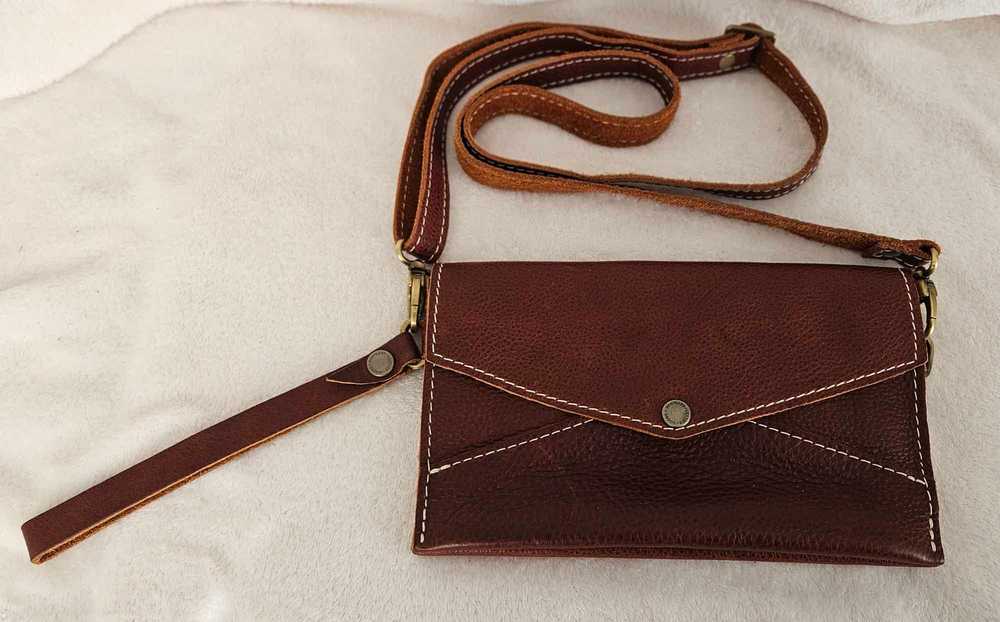 Portland Leather Envelope Convertible Crossbody - image 2