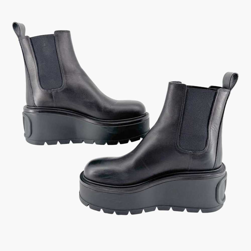 Valentino Garavani VLogo leather boots - image 8