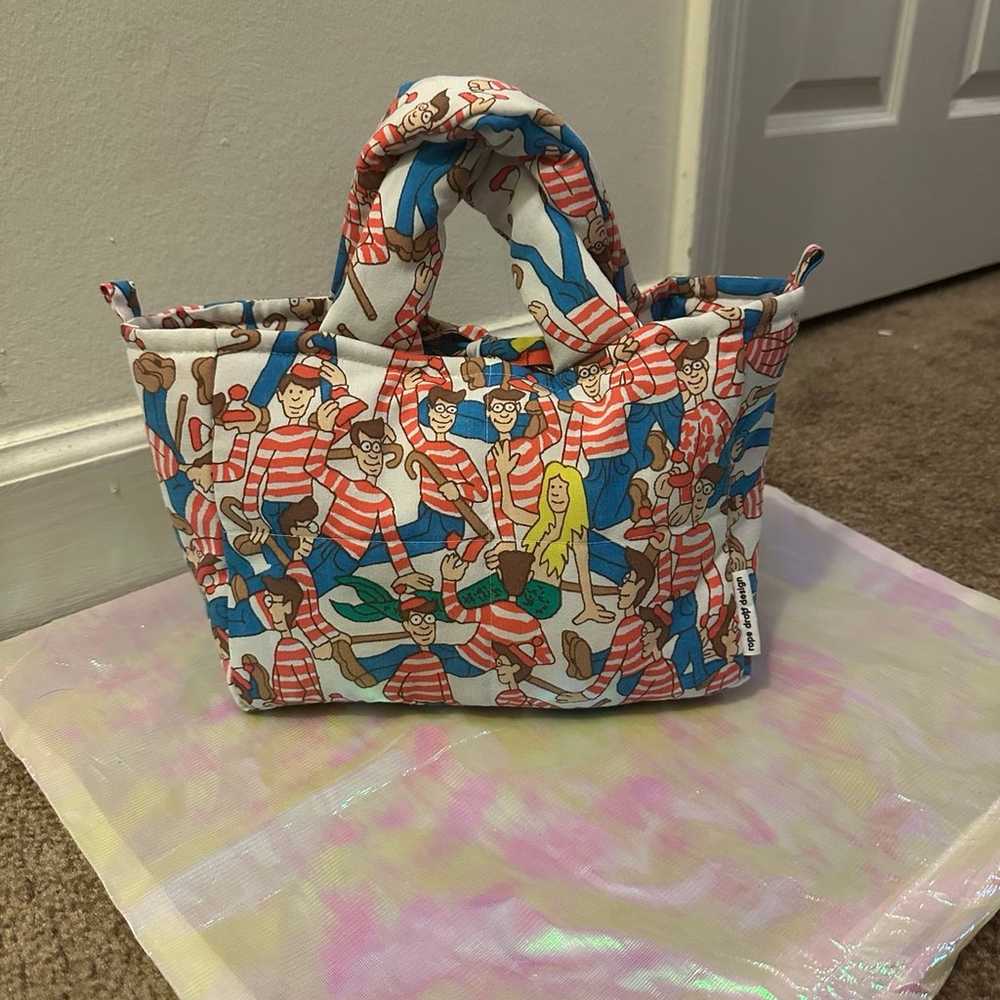 Rope Drop Design Waldo Mini Puffer Tote - image 1