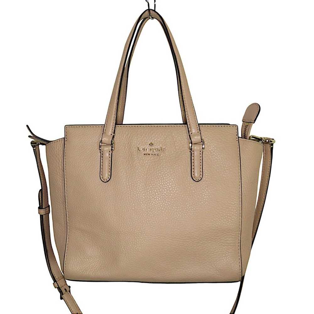 KATE SPADE Jackson Medium Satchel Crossbody Pebbl… - image 9