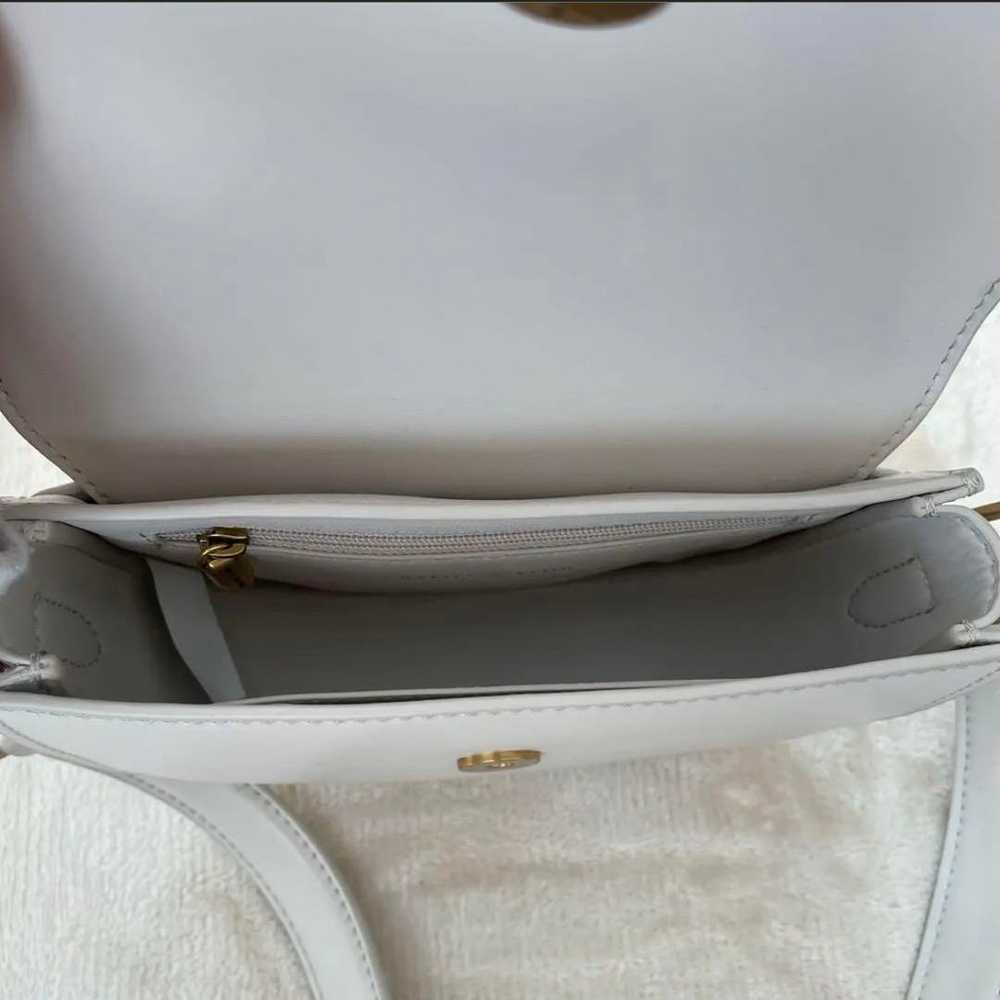 White leather shoulder bag - image 7