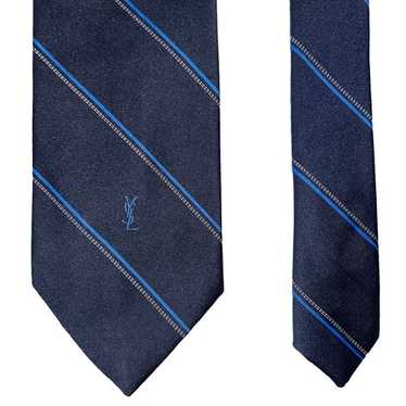 小物 YSL knit tie YSL:Yves Saint Laurent-100% Cotton-Italy Made-YSL96-Knitted