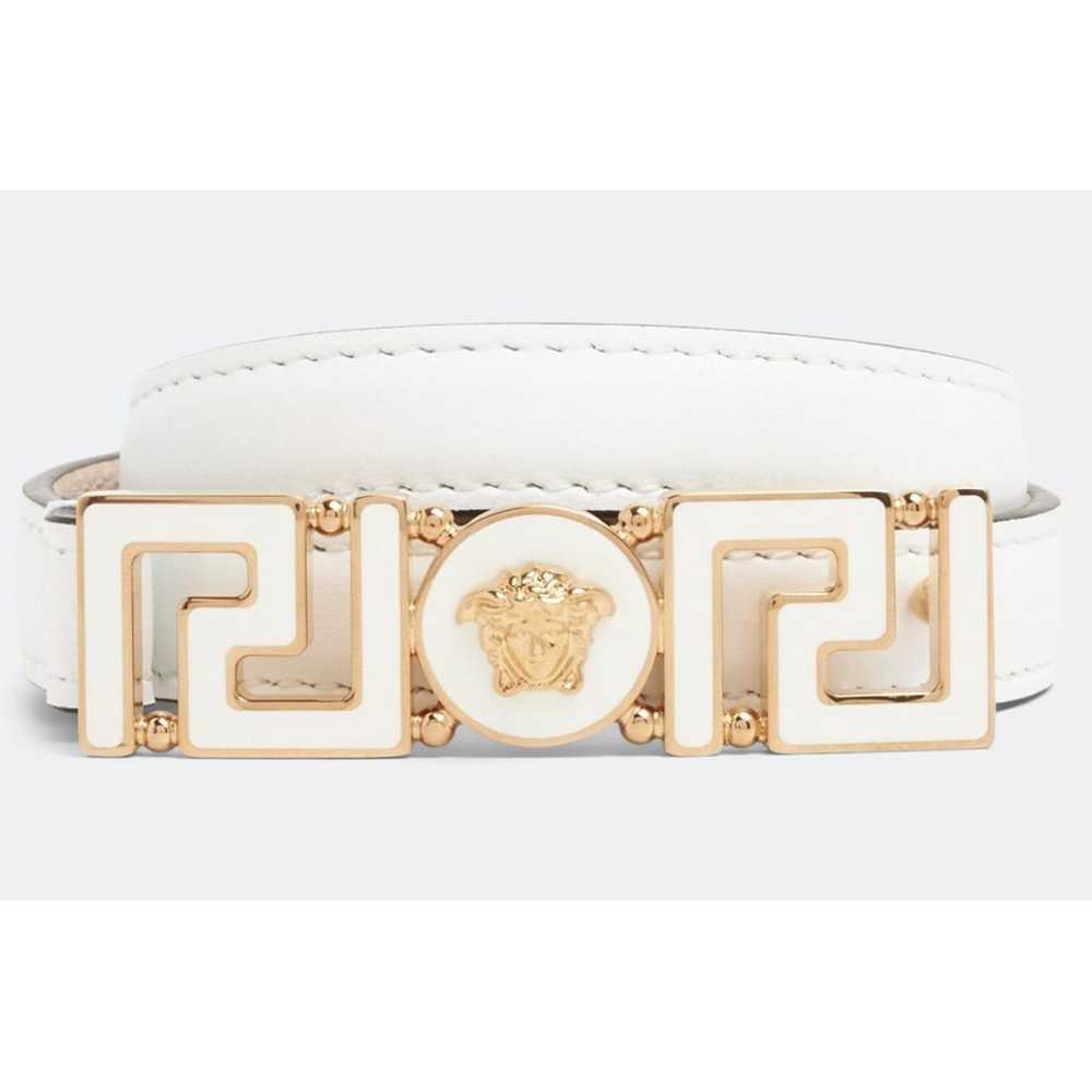 Versace Medusa leather belt - image 2