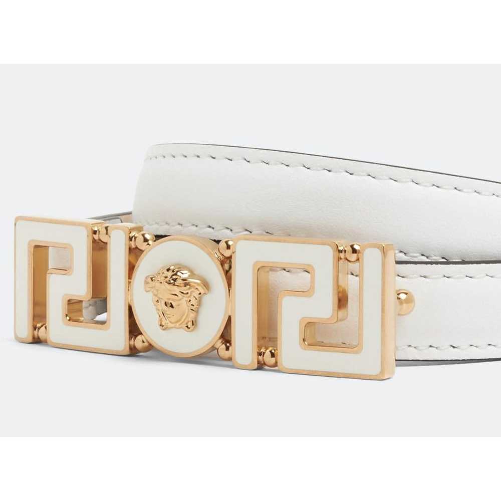 Versace Medusa leather belt - image 3