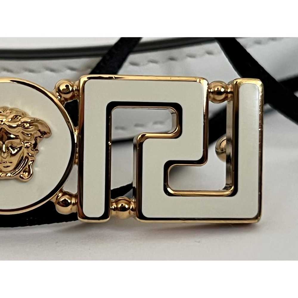 Versace Medusa leather belt - image 8