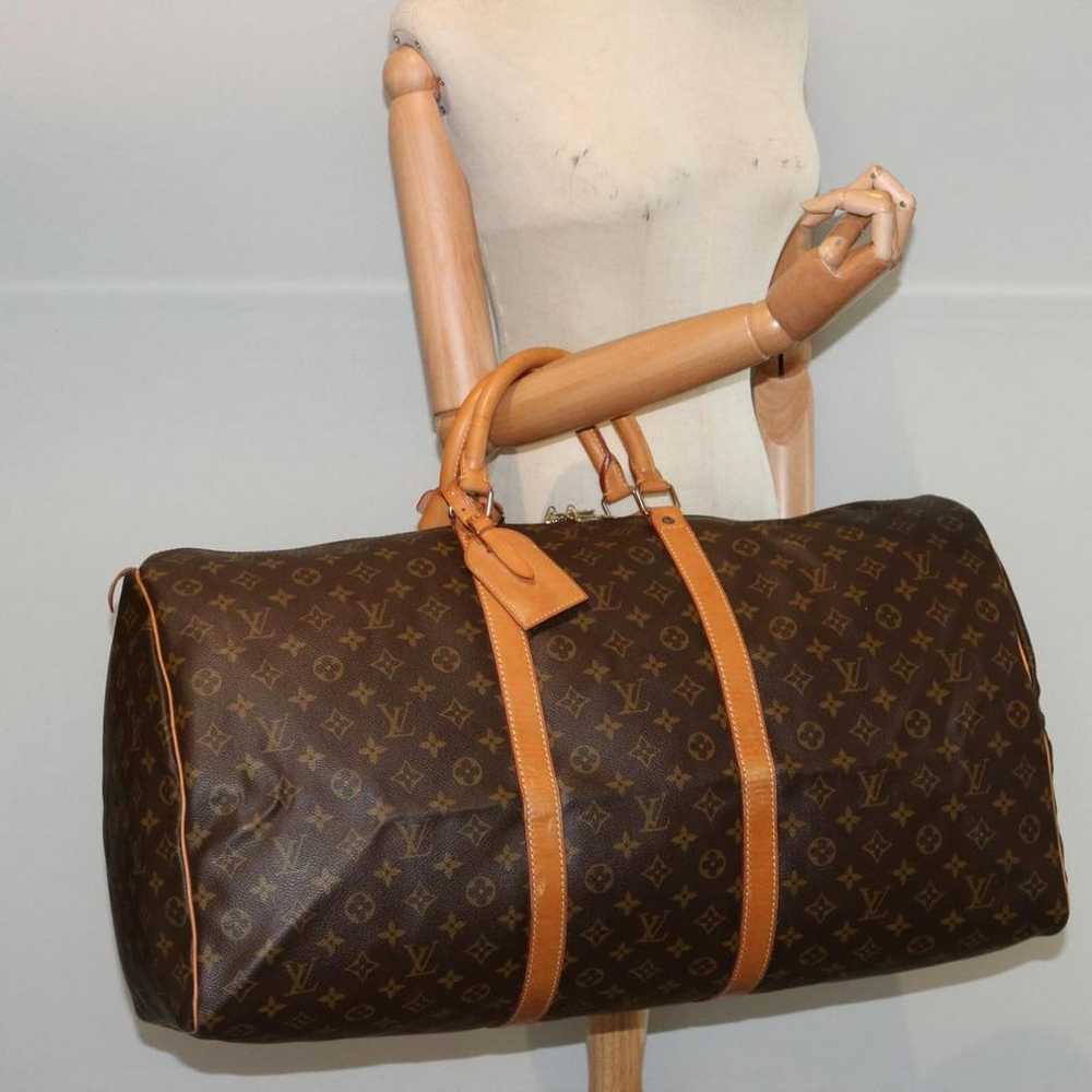 Louis Vuitton Keepall cloth travel bag - image 7