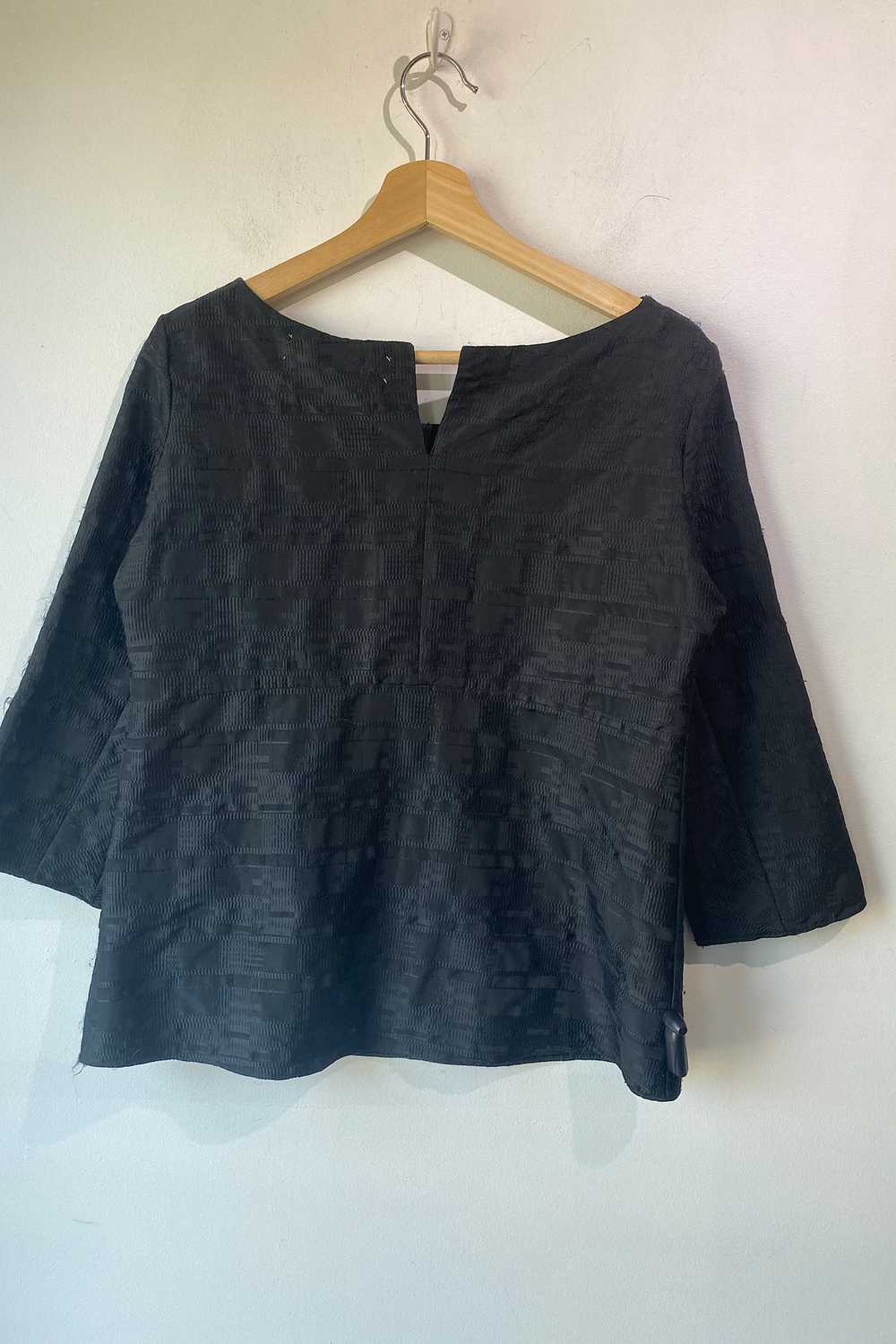 Marni Black Textured Blouse - image 3