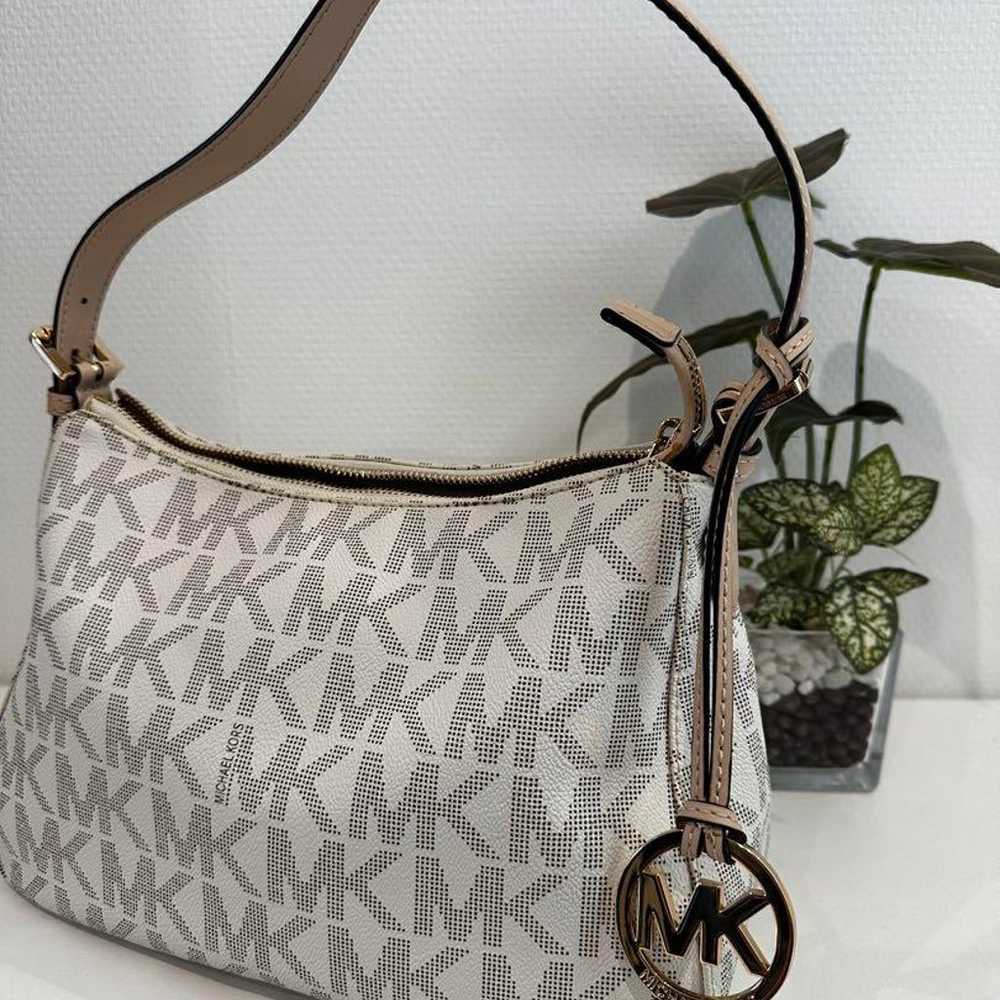 Michael Kors MK Logo Shoulder Bag - image 1