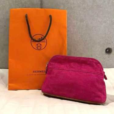 HERMES Bolide Pouch Mini Pink