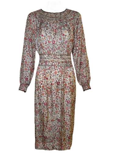 Liberty & Co of London 1930's Block Print Floral D