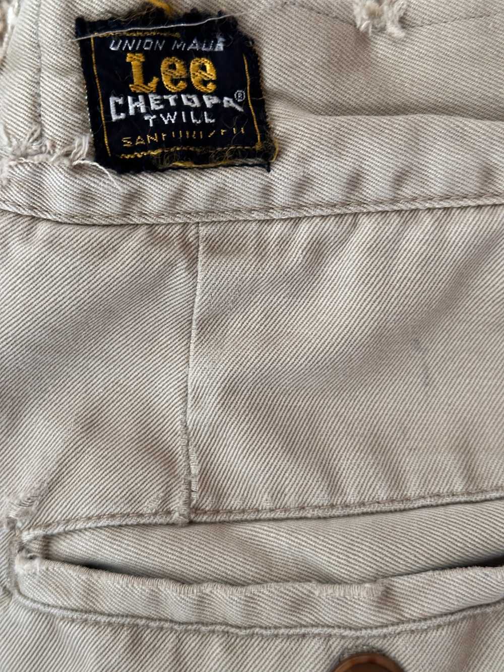 Vintage 1960’s Lee Chetopa Twill Trousers W:31 - image 2