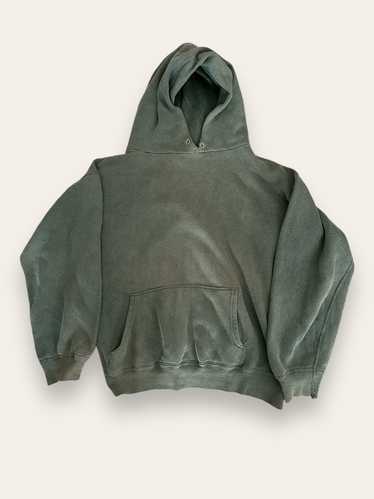 Vintage 1960’s Sage Green Sun-faded Hooded Sweatsh