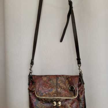 Leather floral crossbody bag by Patricia Nash - image 1