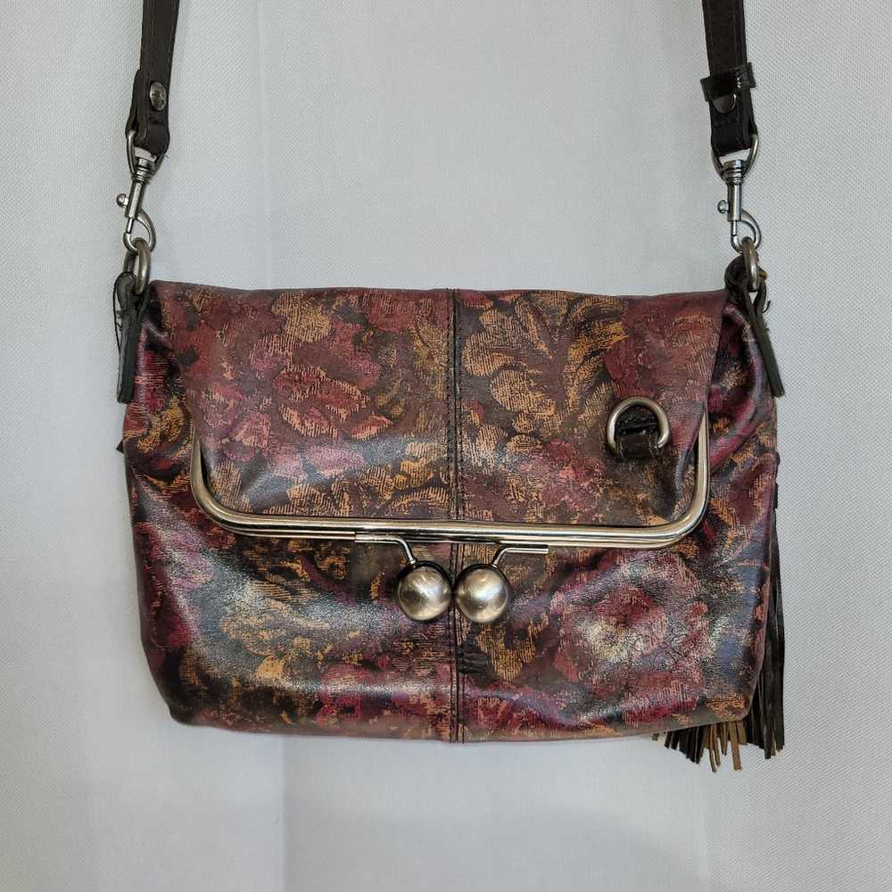 Leather floral crossbody bag by Patricia Nash - image 5