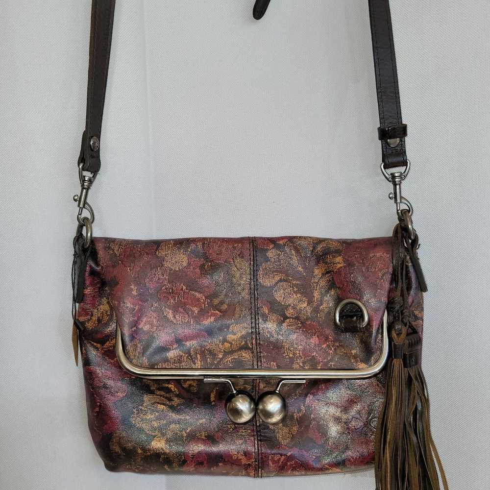 Leather floral crossbody bag by Patricia Nash - image 6