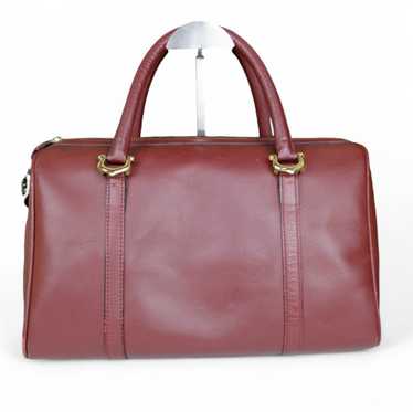 Vintage cartier leather boston - Gem