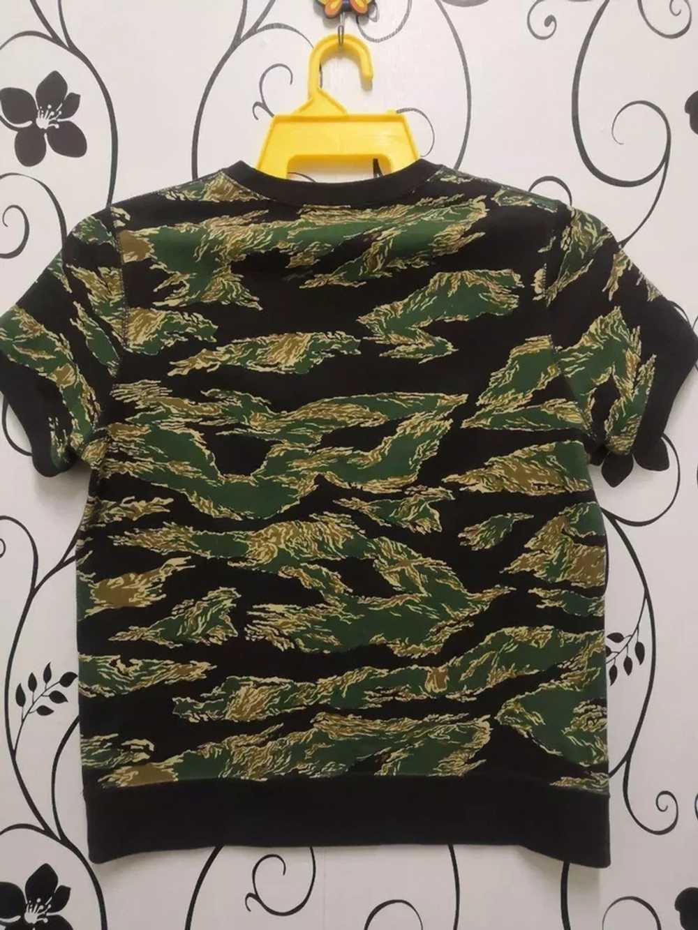 Bape A BATHING APE BAPE Camo Sweatshirt Short Sle… - image 2