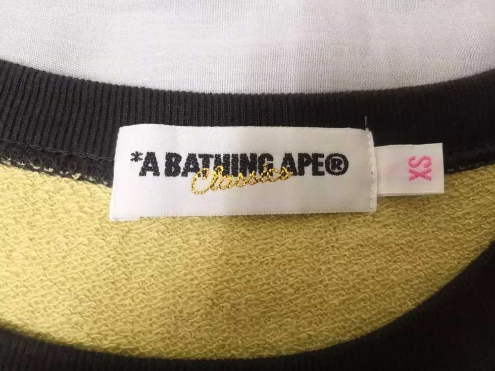 Bape A BATHING APE BAPE Camo Sweatshirt Short Sle… - image 3