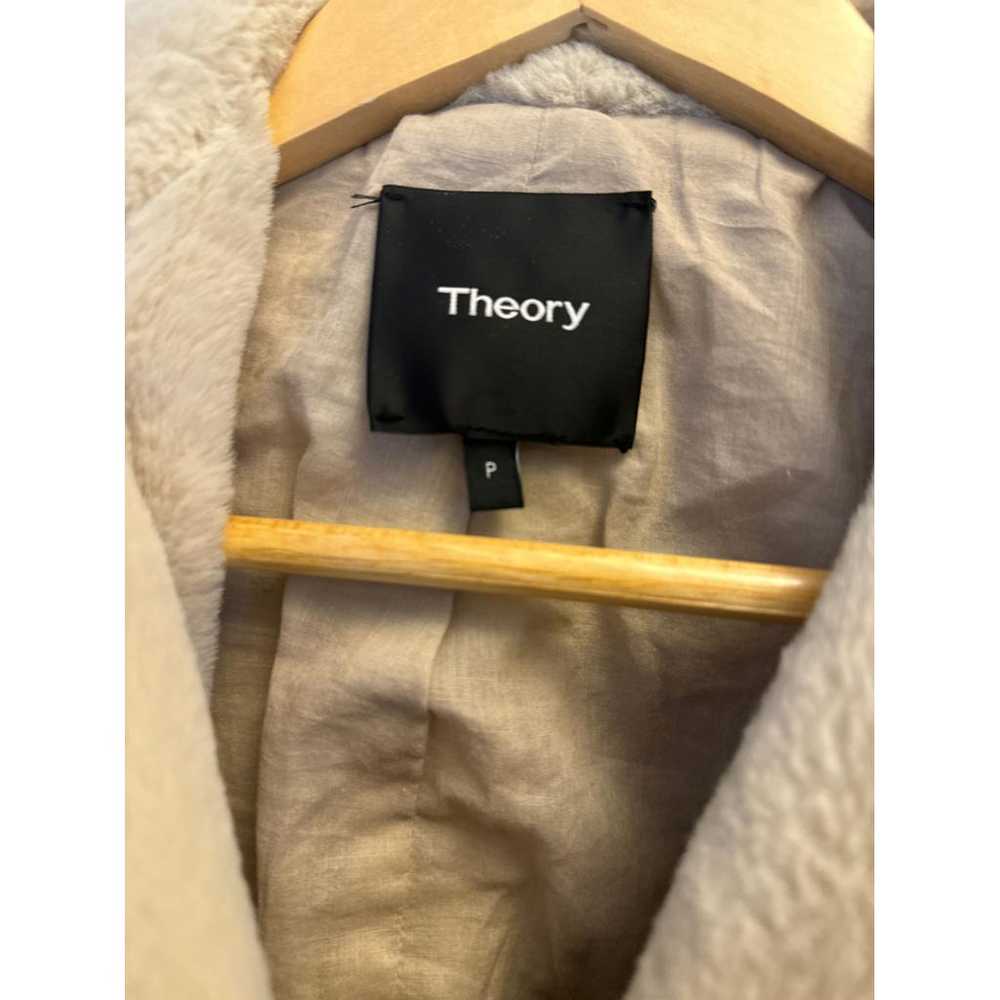 Theory Faux fur coat - image 2