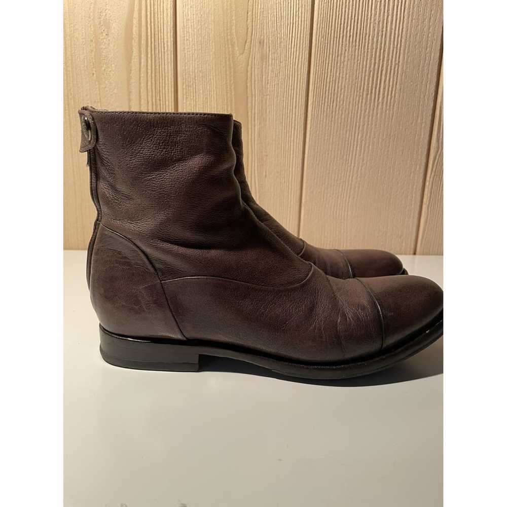 Alberto Fasciani Leather ankle boots - image 2