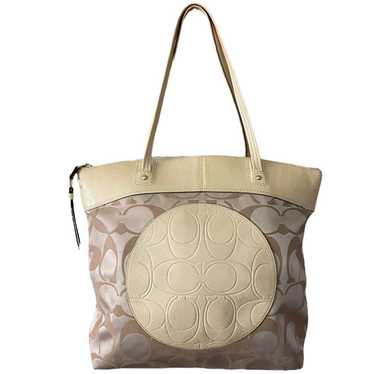 Coach Signature CC Laura Purse Tote F18335 - image 1