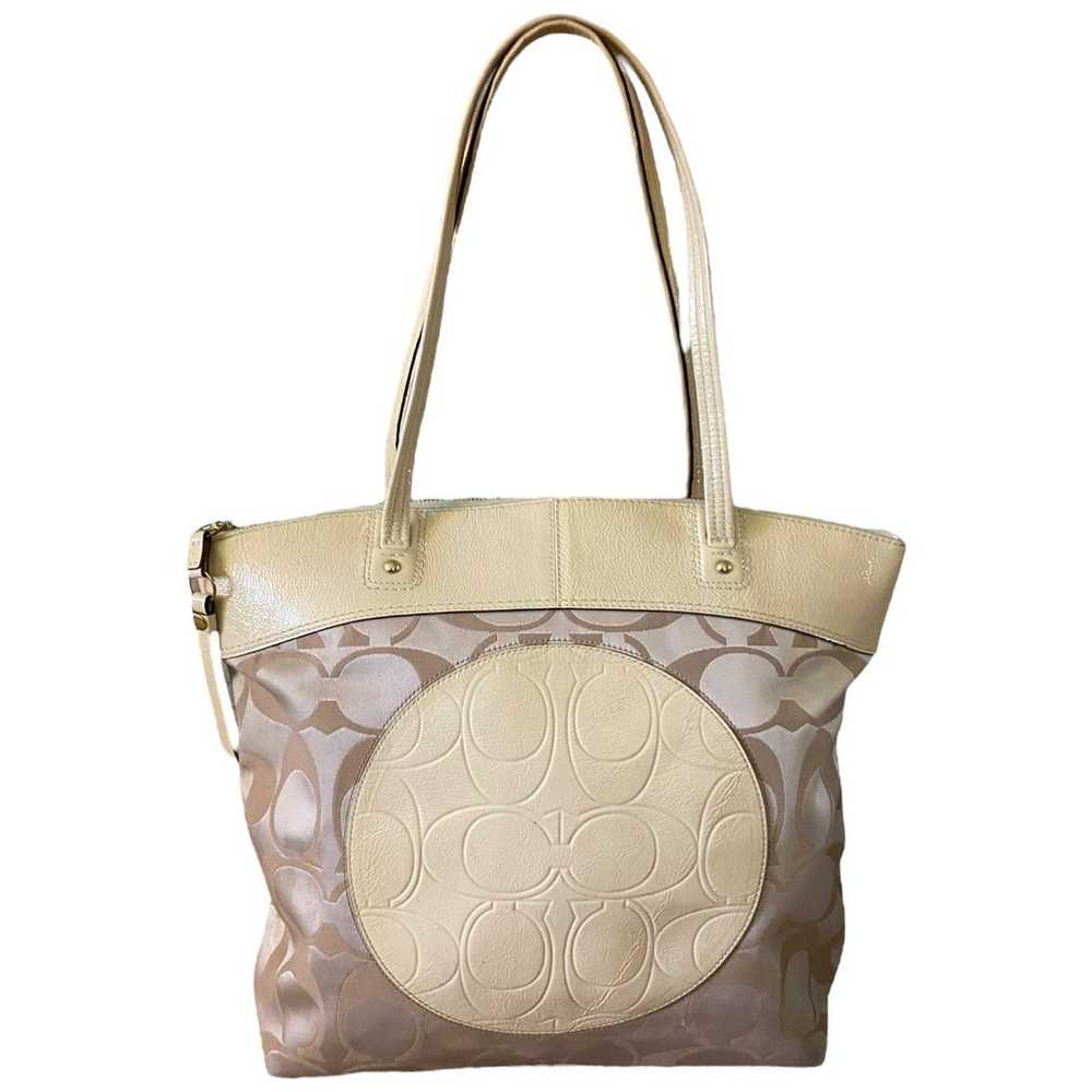 Coach Signature CC Laura Purse Tote F18335 - image 3