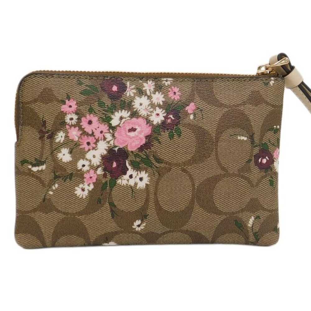 【Like New】COACH Floral Wristlet Pouch - image 2