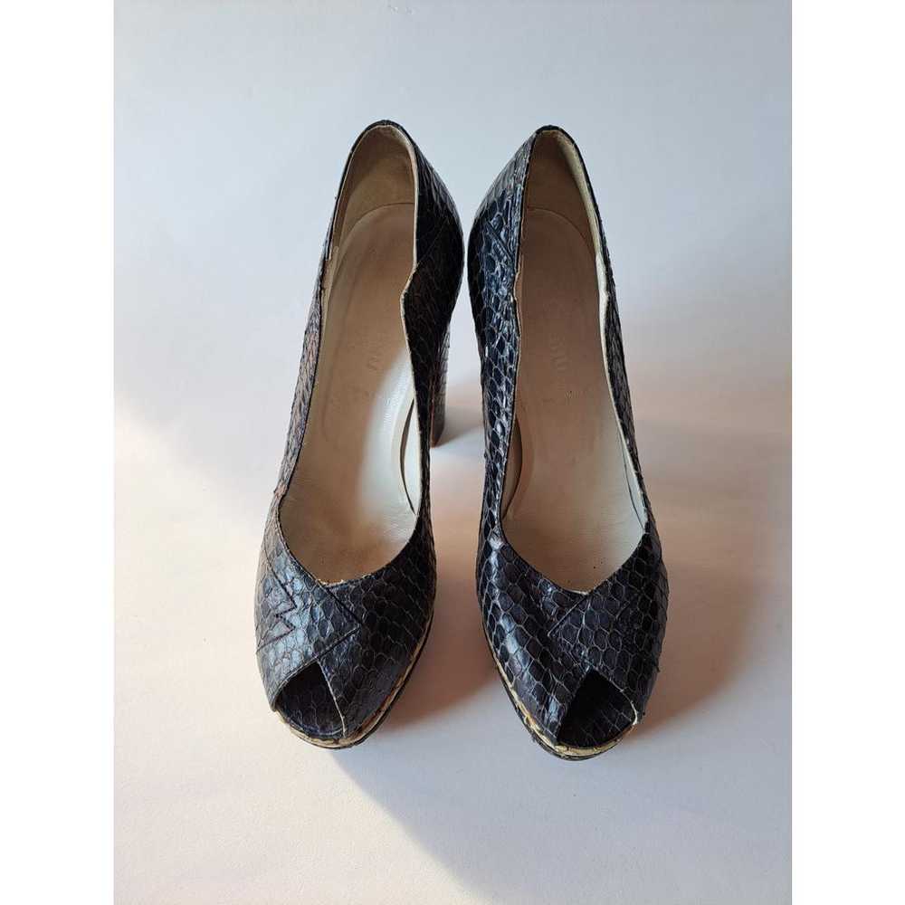 Miu Miu Python heels - image 5