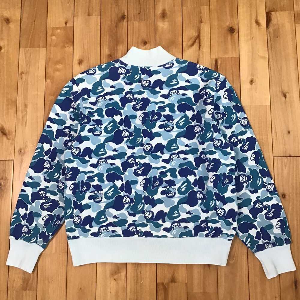 Bape BAPE Baby milo ABC camo blue Sweat varsity j… - image 2