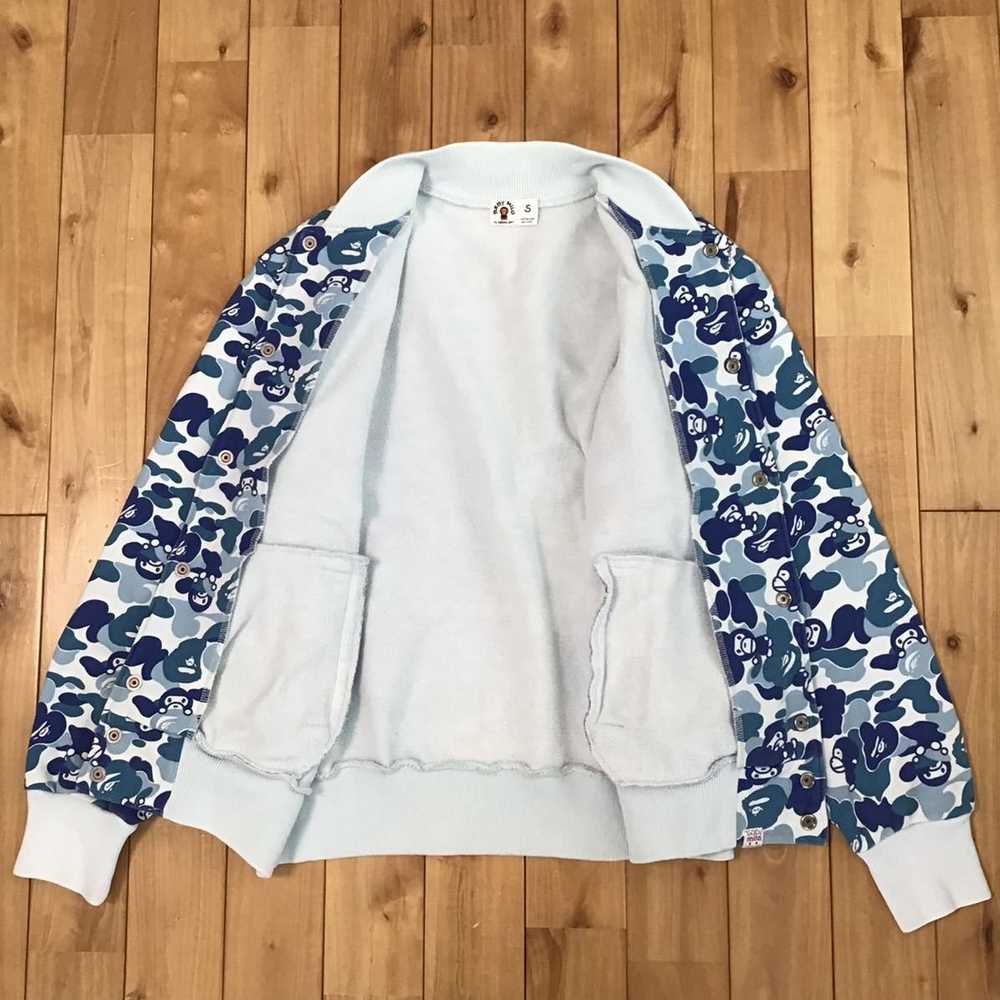 Bape BAPE Baby milo ABC camo blue Sweat varsity j… - image 3