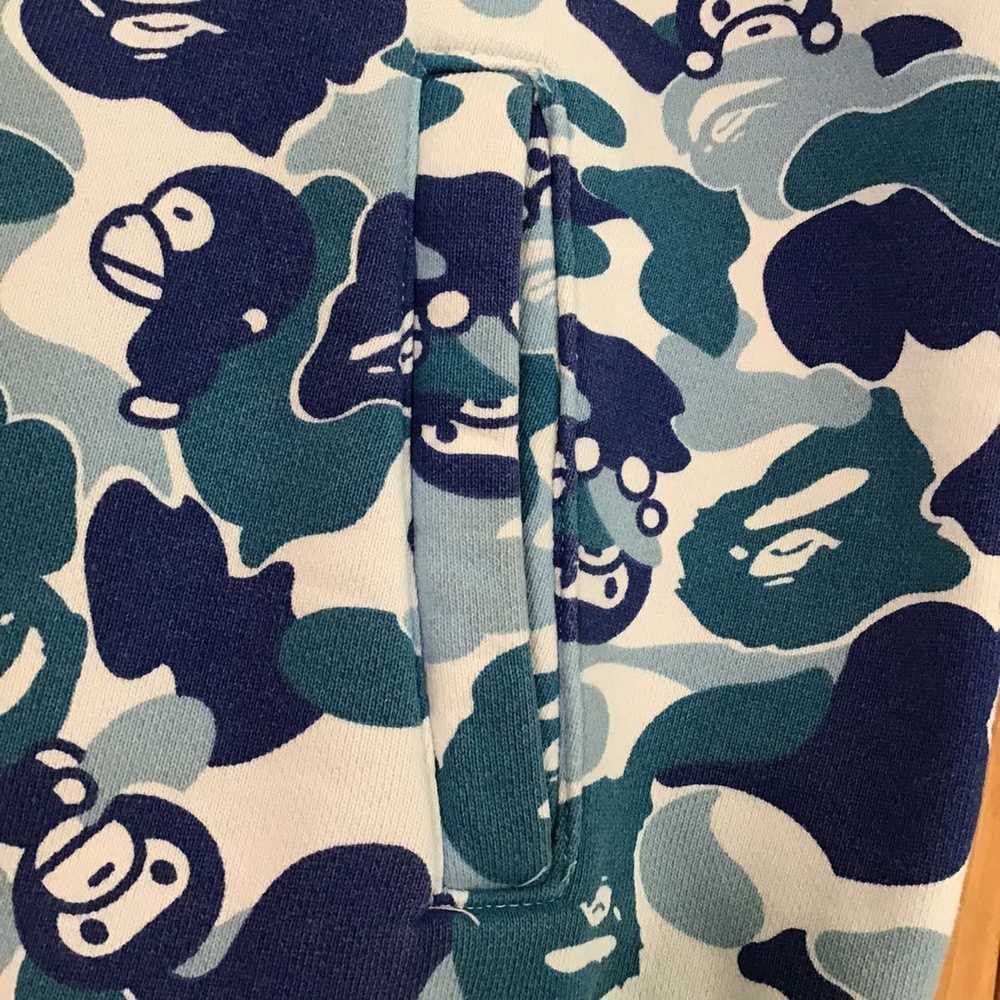 Bape BAPE Baby milo ABC camo blue Sweat varsity j… - image 6