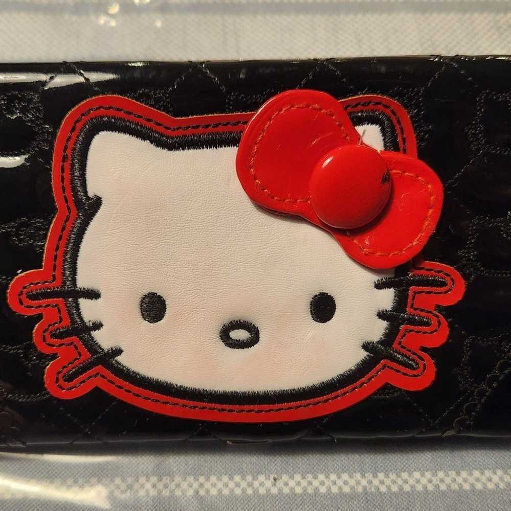 Hello Kitty Loungefly Black Vintage Purse and Wal… - image 7